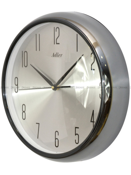 Zegar ścienny Adler 30287-Black - 34 cm płynąca wskazówka