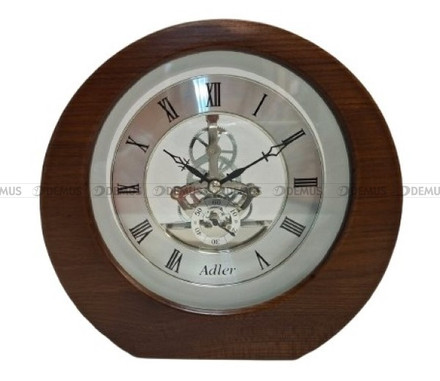 Zegar kominkowy Adler PC-041-Walnut-Matt - 20x19 cm