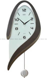 Adler 20249-ANTRACIT zegar wiszący kwarcowy z wahadłem w odcieniu antracytu