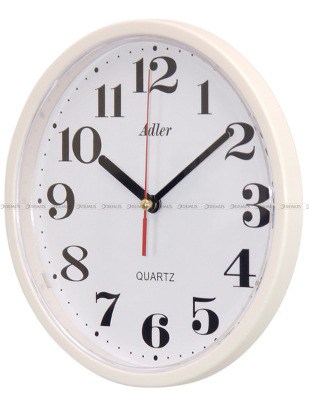 Zegar ścienny Adler 30019-WHITE