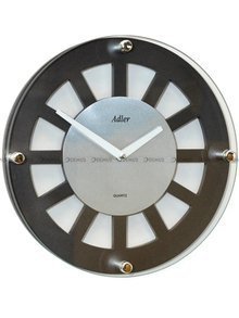 Adler 21158-ANTRACYT-SILVER Zegar ścienny