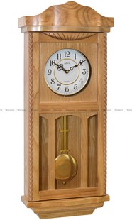 Zegar wiszący kwarcowy Adler 20002-OAK3 - 29x67 cm