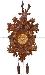 Zegar wiszący z kukułką Adler 24000-W3 - 89x37 cm