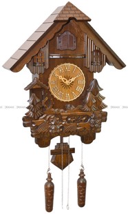Zegar wiszący z kukułką Adler 24017-W2 - 40x61 cm