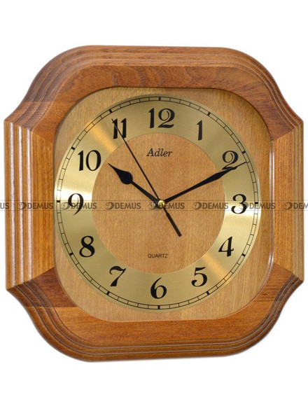Adler 21149-CD2 Zegar ścienny drewniany