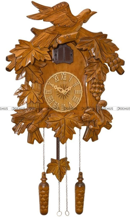 Adler 24009-OAK Zegar kwarcowy wiszący z kukułką