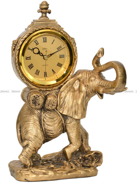 Adler 80075G-R zegar kominkowy figurka słoń