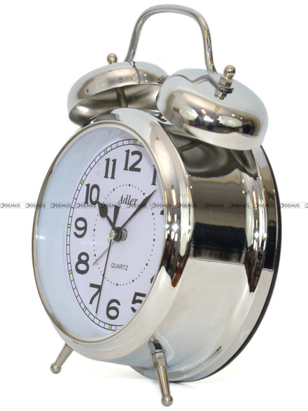 Budzik wskazówkowy Adler 40133-S - 21x15 cm