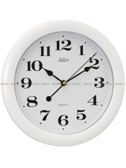 Zegar ścienny Adler 30021-Biały - 28 cm