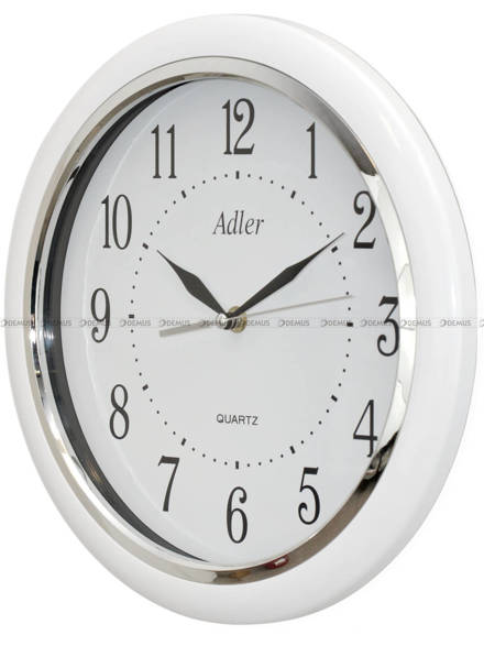 Zegar ścienny Adler 30033-Biały - 32 cm