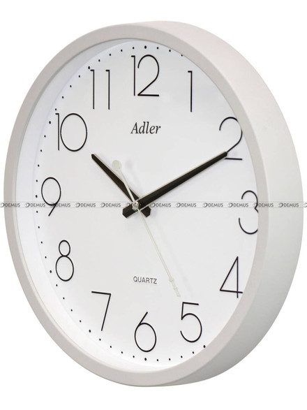 Zegar ścienny Adler 30164-LGR - 31 cm - płynąca wskazówka